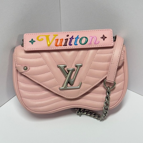 （超新全配💝） LV New Wave 心型包 甜辣妹最愛 腋下+斜背包