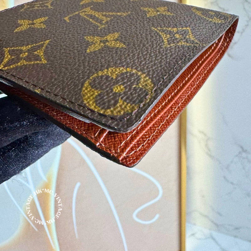 LV Monogram Wallet 老花 男女 短銀包 短夾 未使用 保存品-7