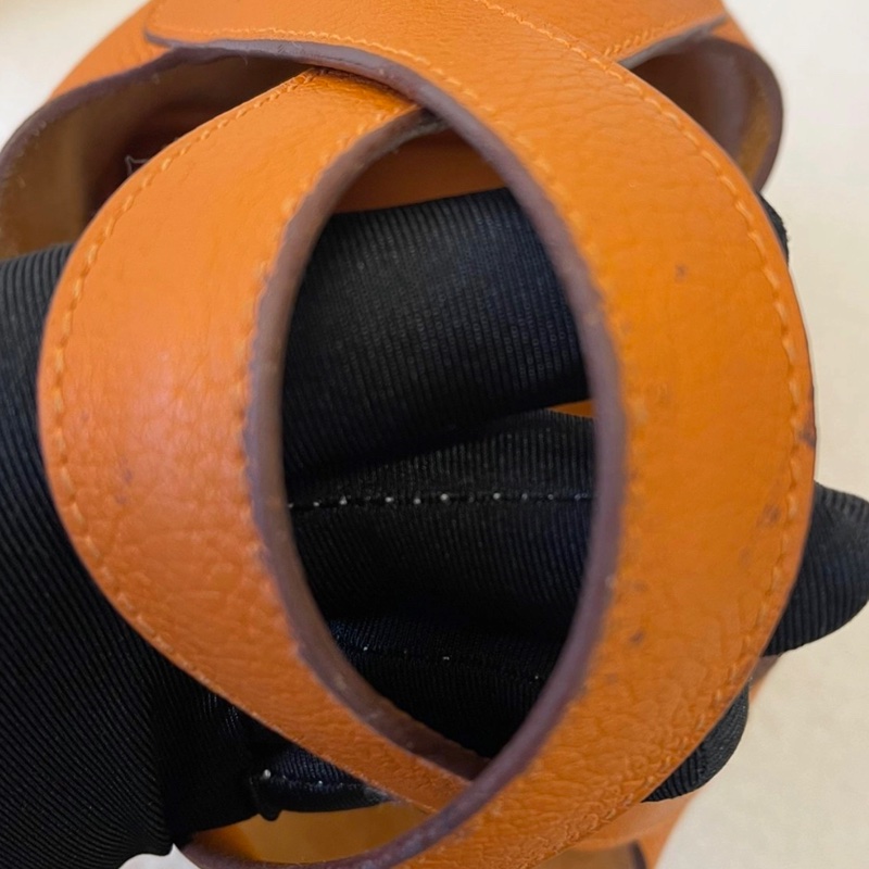 愛馬仕Picotin 18 R1大地橘 水桶包菜籃子X刻-23