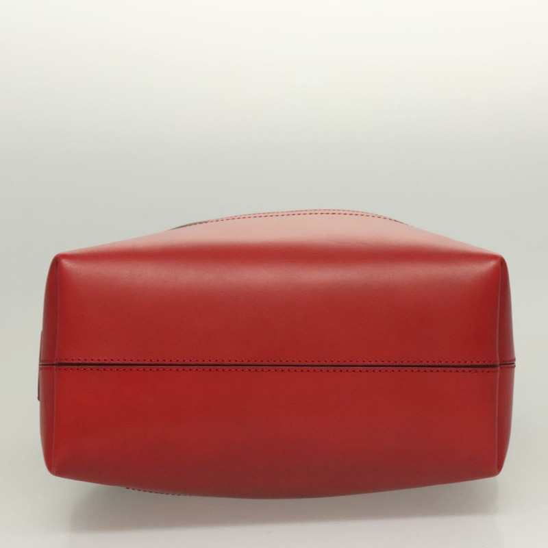 【日本直送】FENDI 山胡桃帆布手提包 棕黑色 正品 124524-4