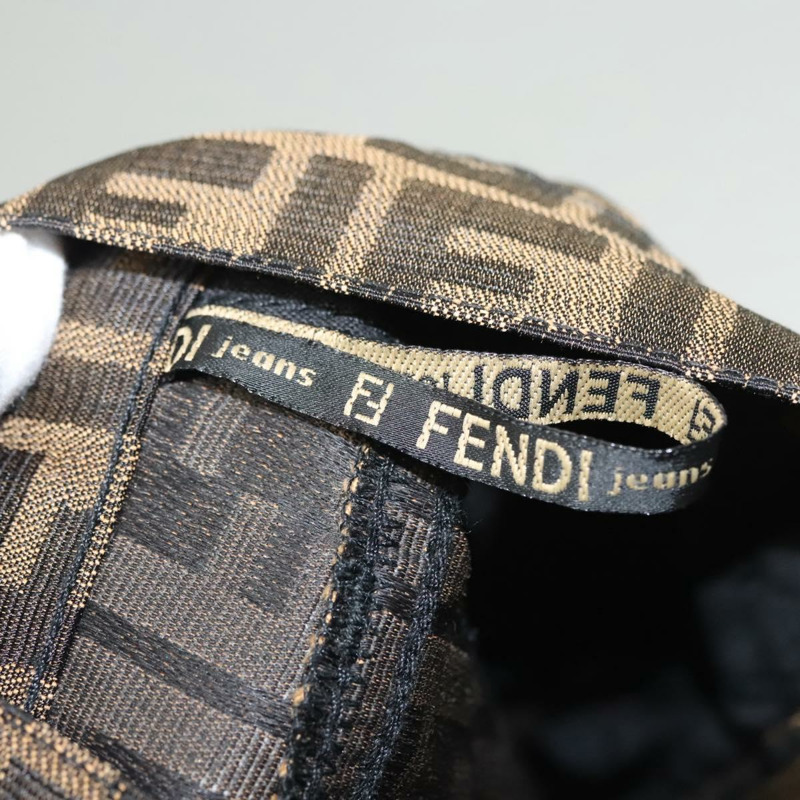 【日本直送】FENDI Zucca 帆布半身裙 黑棕色 正品 126349V-13