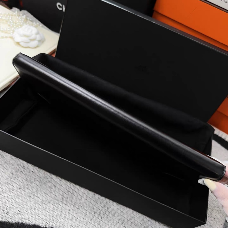 Hermes愛馬仕hermes Kelly cut， so black，box皮， 全球限量，框O刻，基本全新，有盒-6