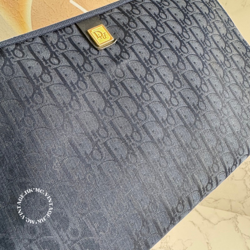 Dior Dark Blue Clutch 深藍 手拿包 斜挎包-7