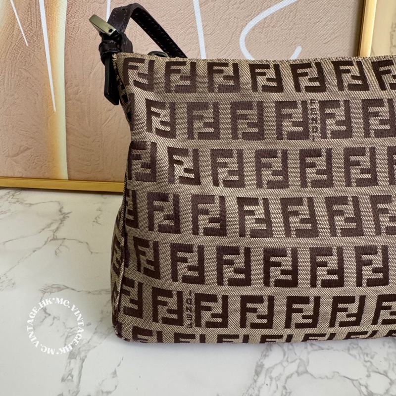 FENDI Zucchino Shoulder Bag 老花 肩背包 手提包-2