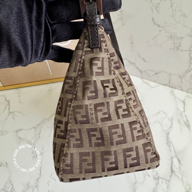 FENDI Zucchino Shoulder Bag 老花 肩背包 手提包-7
