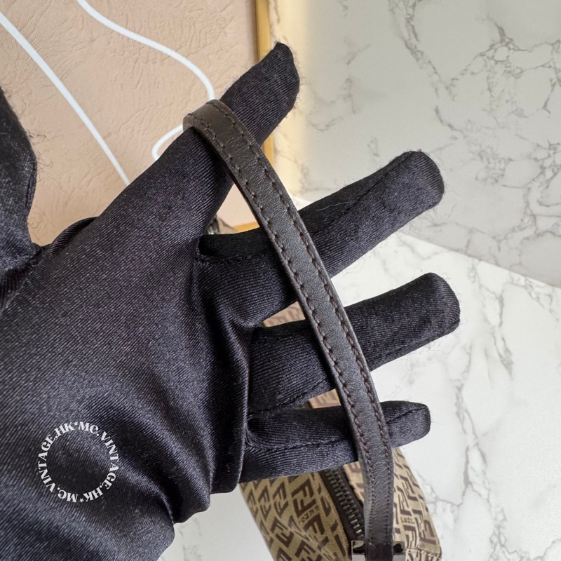 FENDI Zucchino Shoulder Bag 老花 肩背包 手提包-17