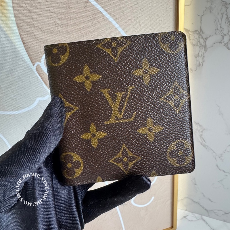 LV Monogram Wallet 老花 男女 短夾 短銀包-1