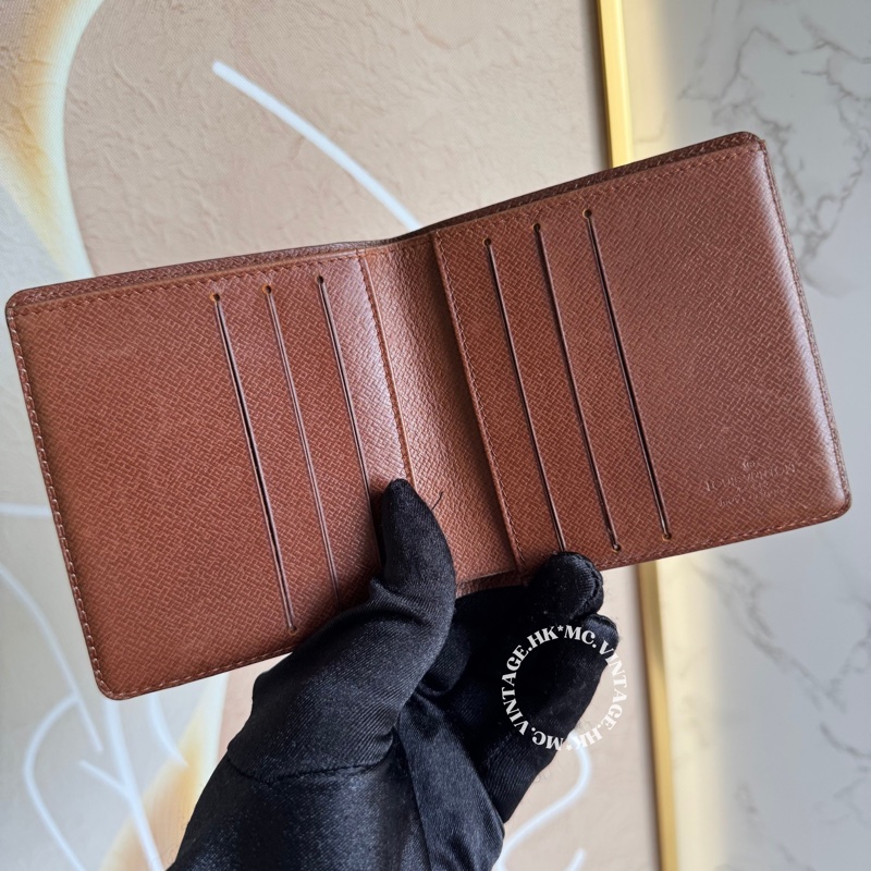 LV Monogram Wallet 老花 男女 短夾 短銀包-11