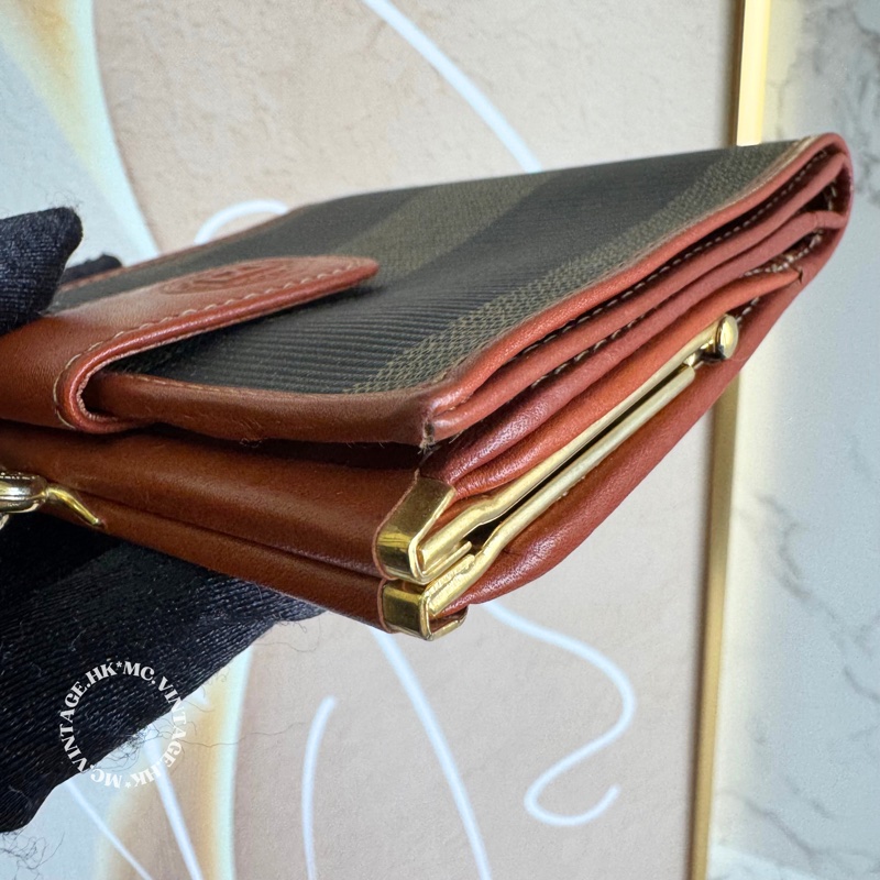 FENDI Classic Wallet 經典間紋 短銀包 短夾-11