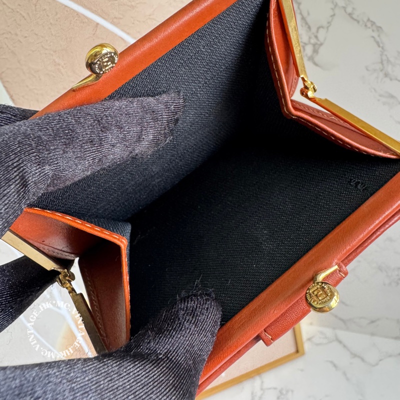 FENDI Classic Wallet 經典間紋 短銀包 短夾-17