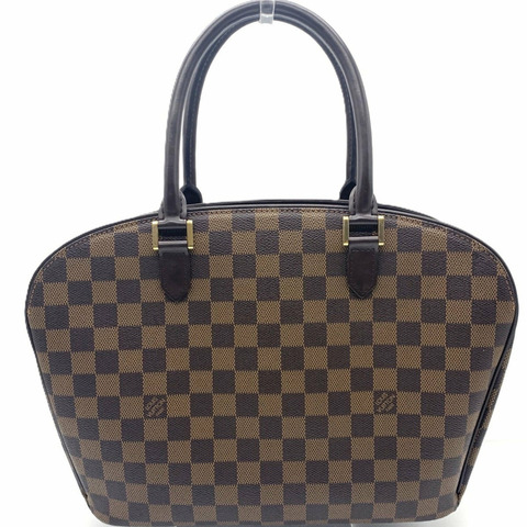 Louis Vuitton 手袋 Damier 帆布棕色 Saria 橫款 N51282 LOUIS VUITTON