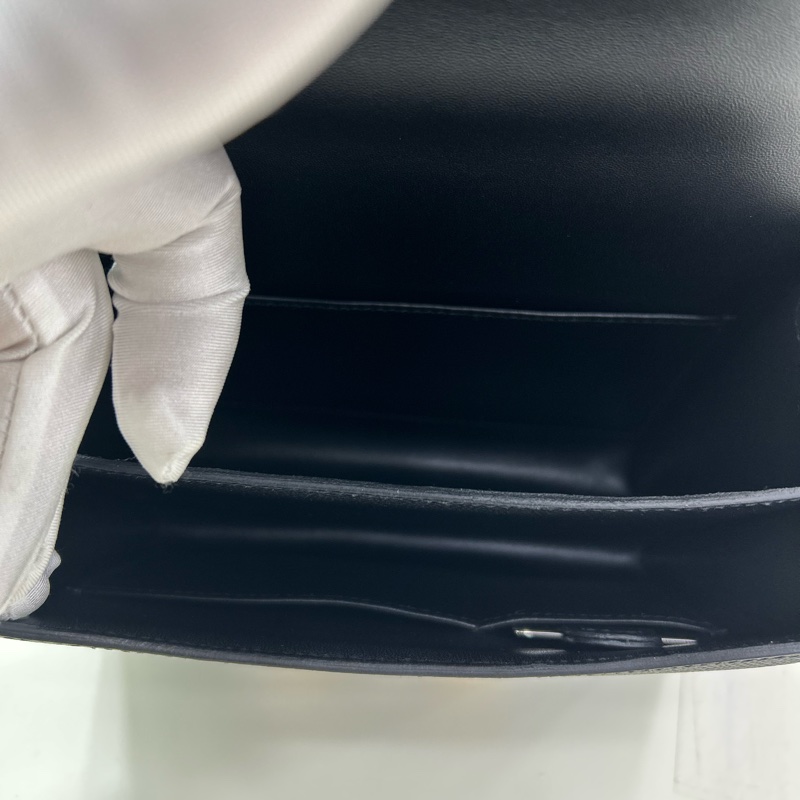 愛馬仕 迷你康康 黑金 Epsom皮 B刻 有鏡子 Hermes Mini Constance 19 with Mirror Noir Epsom leather GHW Stamp B-16