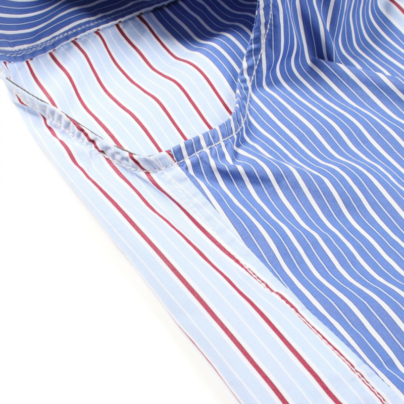 MARNI 無袖襯衫，純棉材質，藍棕色多色，38 碼，二手女款-5