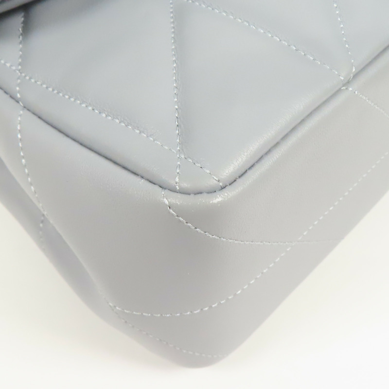 COACH 皮革Shoulder Bag銀扣鏈帶肩背袋-7