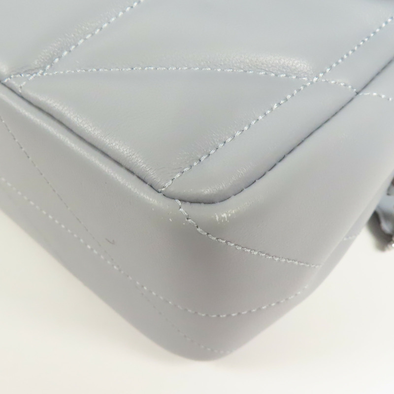 COACH 皮革Shoulder Bag銀扣鏈帶肩背袋-8