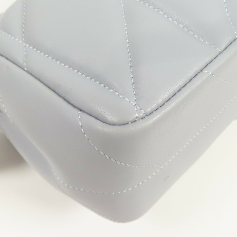 COACH 皮革Shoulder Bag銀扣鏈帶肩背袋-9