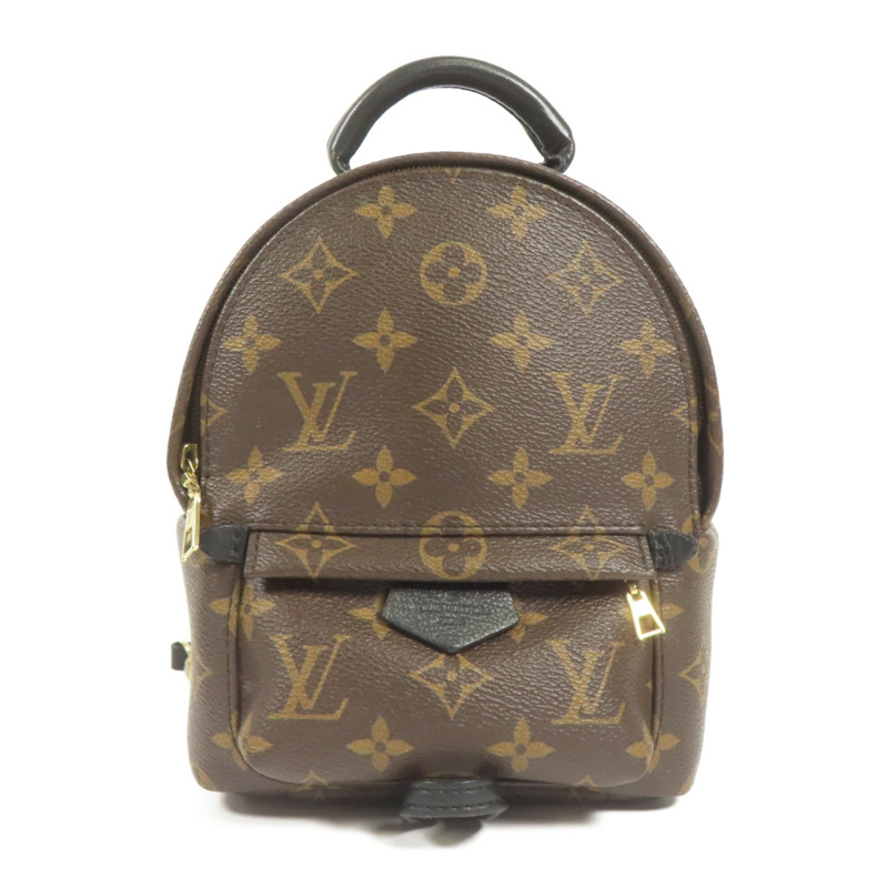 LOUIS VUITTON Monogram Palm Springs Mini金扣背包-0
