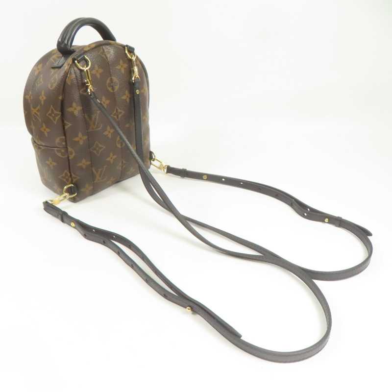 LOUIS VUITTON Monogram Palm Springs Mini金扣背包-8