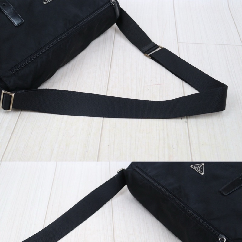 Prada經典降落傘斜背書包-7