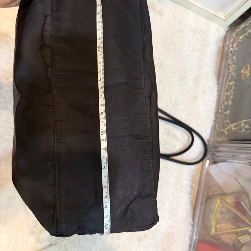 85新✨Prada🖤比goyard還輕的Prada降落傘布 黑色尼龍🖤肩背包 托特包 好輕 好裝 好用 耐用防潑水 附鑑定報告-5
