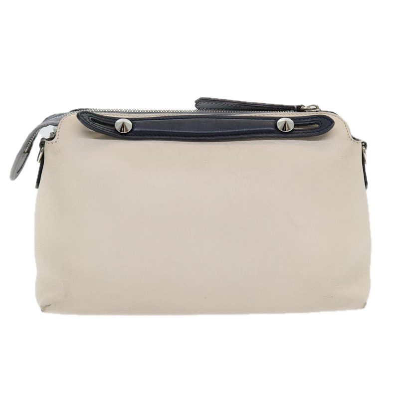 【日本直送】FENDI 手提包 皮革 米色 正品 ar12221-1