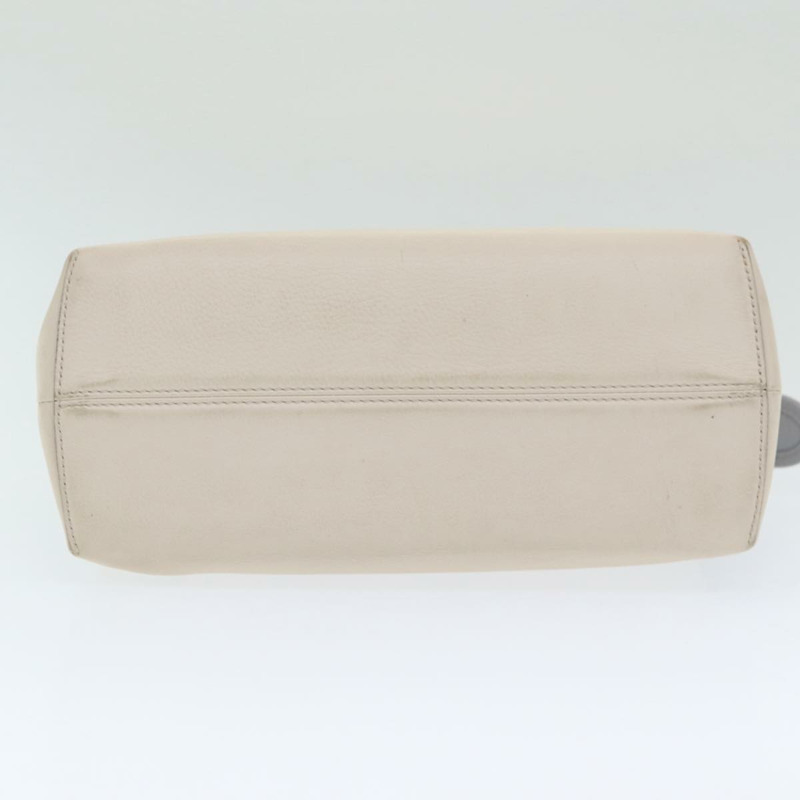 【日本直送】FENDI 手提包 皮革 米色 正品 ar12221-4