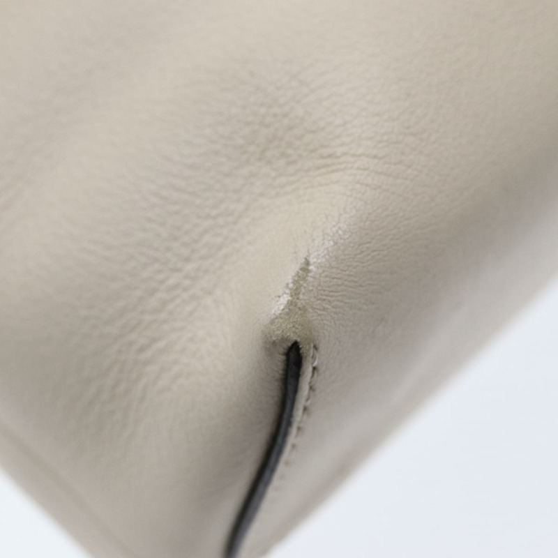 【日本直送】FENDI 手提包 皮革 米色 正品 ar12221-7