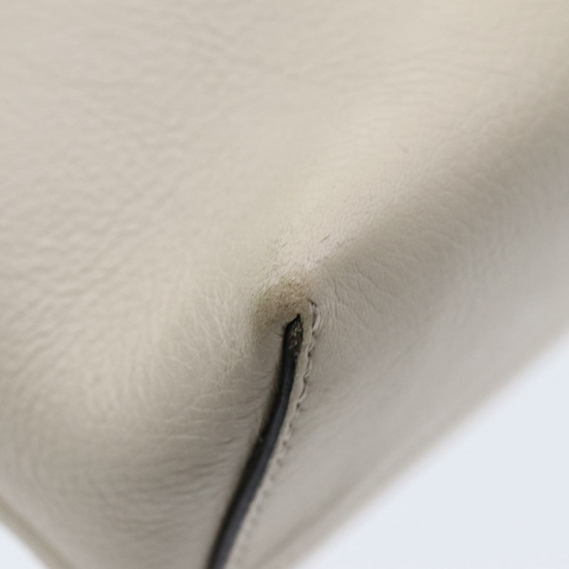 【日本直送】FENDI 手提包 皮革 米色 正品 ar12221-13