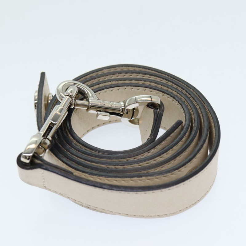 【日本直送】FENDI 手提包 皮革 米色 正品 ar12221-29