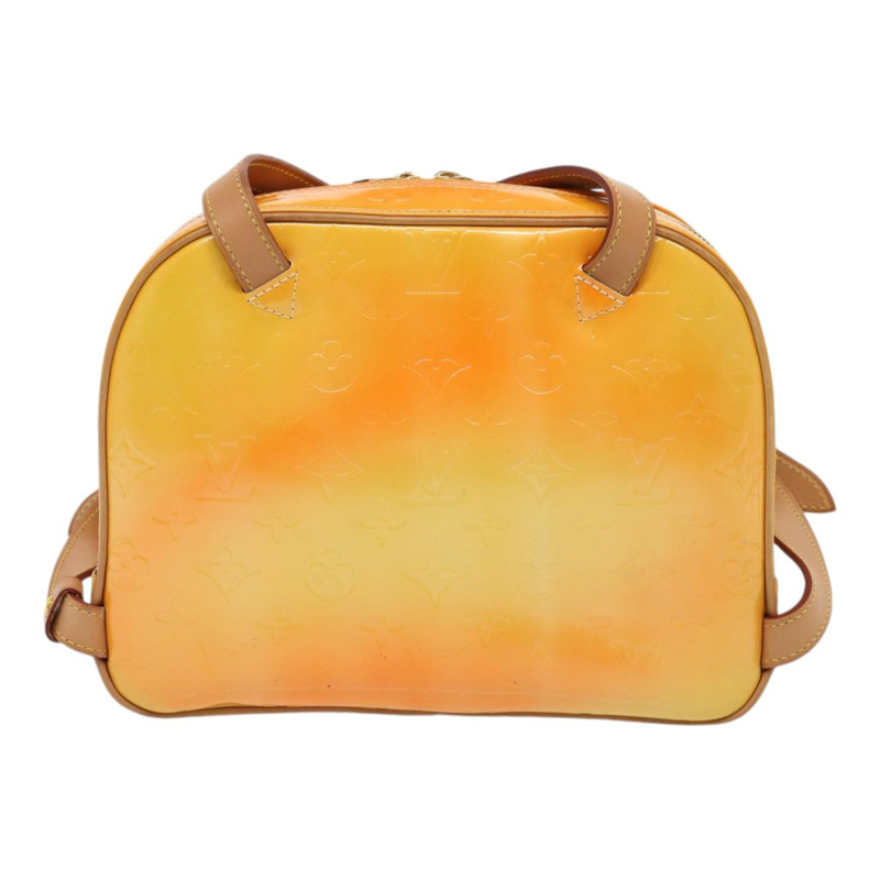【日本直送】路易威登 Monogram Vernis Marley 雙肩包 黃色 M91040 LV 正品 ep5066-1
