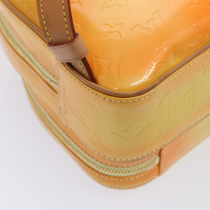 【日本直送】路易威登 Monogram Vernis Marley 雙肩包 黃色 M91040 LV 正品 ep5066-8