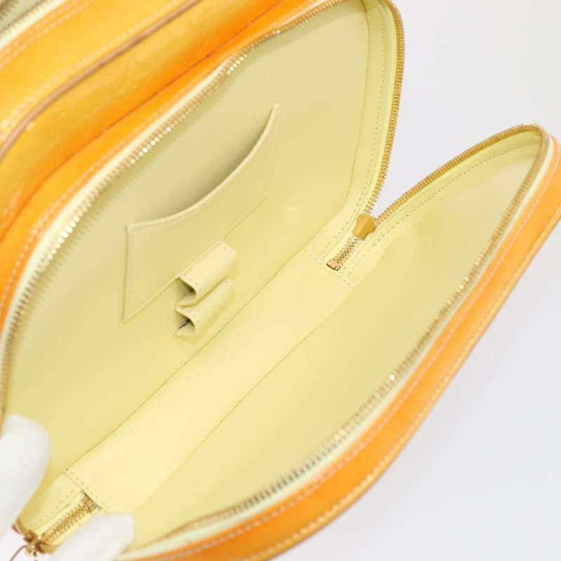 【日本直送】路易威登 Monogram Vernis Marley 雙肩包 黃色 M91040 LV 正品 ep5066-10