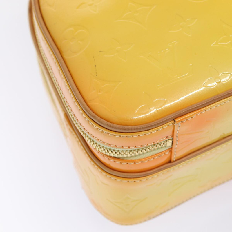 【日本直送】路易威登 Monogram Vernis Marley 雙肩包 黃色 M91040 LV 正品 ep5066-14