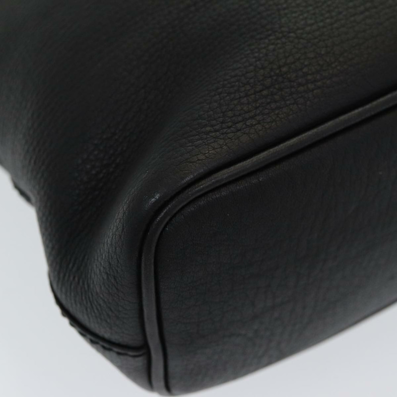 【日本直送】Burberry 手提包 黑色皮革 正品 bs16614-13