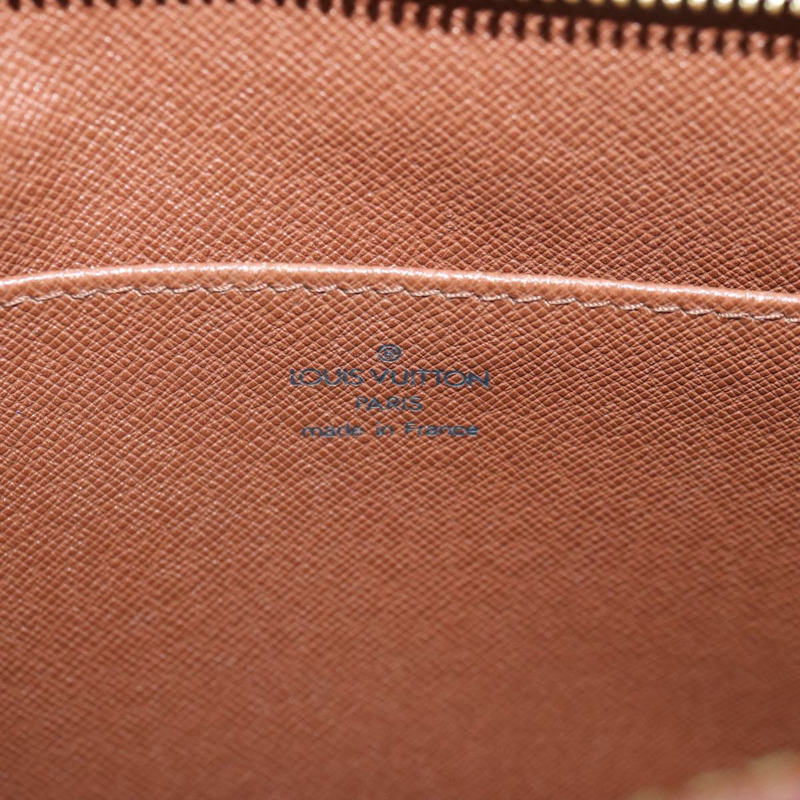 【日本直送】路易威登 Epi Pochette Homme 手拿包 棕色 Zipangu 金色 M52528 正品 86698-16