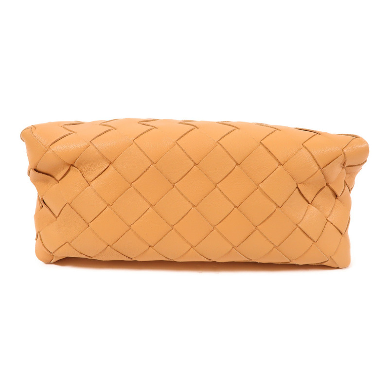 BOTTEGA VENETA 羊皮皮革Pouch金扣化妝袋-3