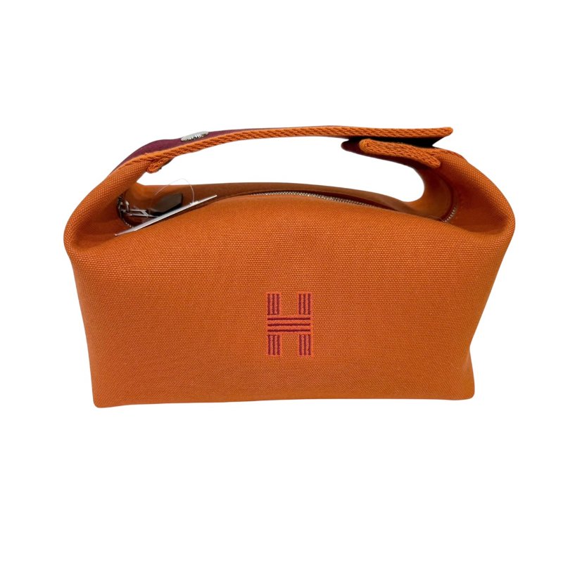 【美收精品】HERMES橘色手提包 2-857-0