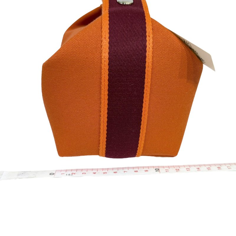 【美收精品】HERMES橘色手提包 2-857-19