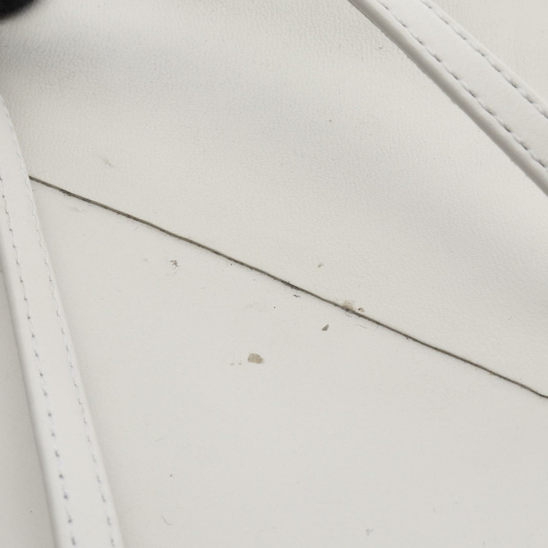 JIL SANDER 多帶涼鞋，白色真皮，37碼，二手女鞋-6