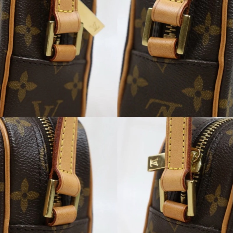 「JL精品代購」95新 lv 老花開口笑 肩背包-4