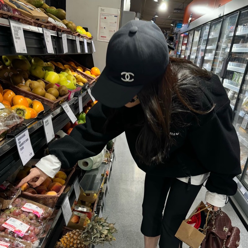 CHANEL 香奈兒鴨舌帽 棒球帽-經典黑白刺繡 New-1