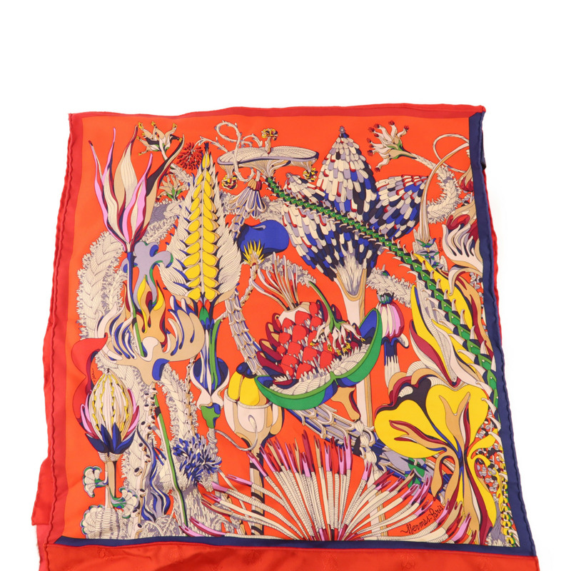 HERMES 絲質Scarf絲巾-1