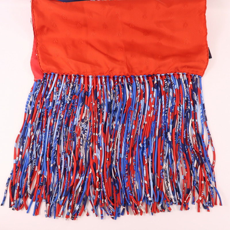 HERMES 絲質Scarf絲巾-3
