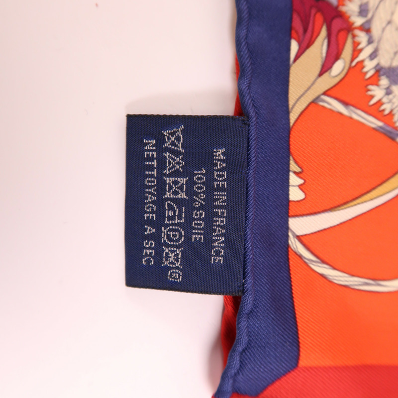 HERMES 絲質Scarf絲巾-9
