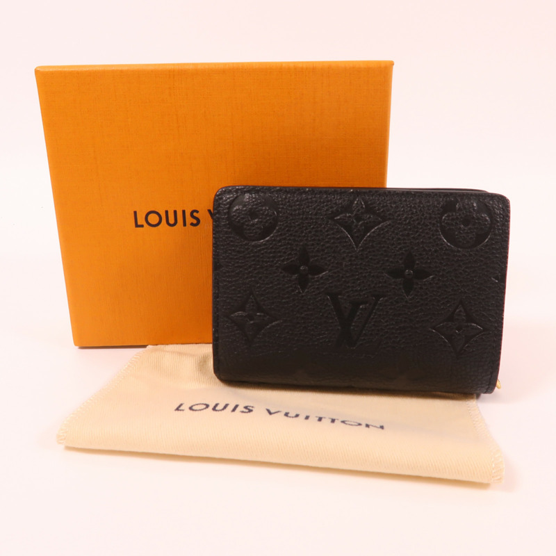 LOUIS VUITTON Monogram Empreinte Clea Wallet錢包-6