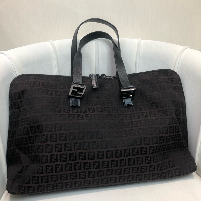 FENDI 老花 Tote 旅行袋 XA493-0