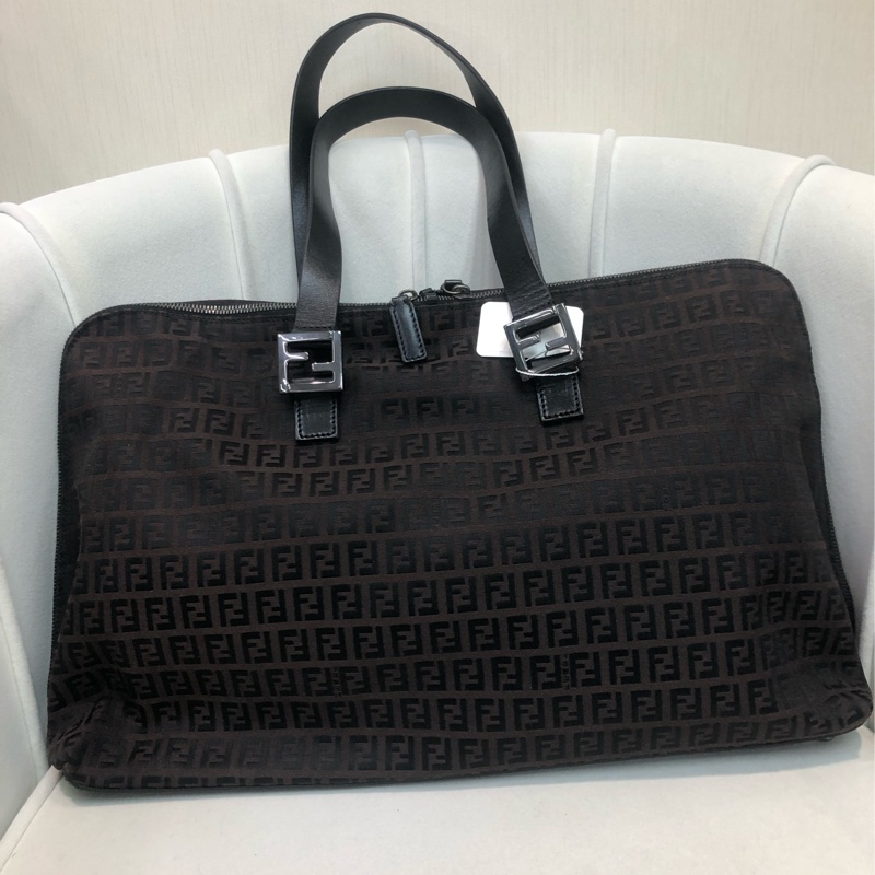 FENDI 老花 Tote 旅行袋 XA493-3