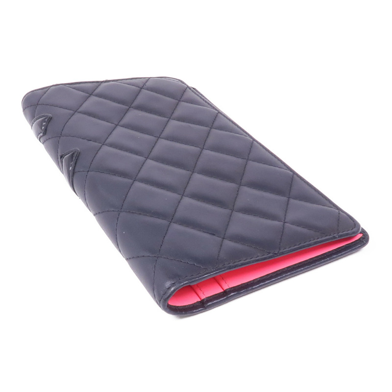 CHANEL 牛皮皮革Cambon Wallet長錢包-4