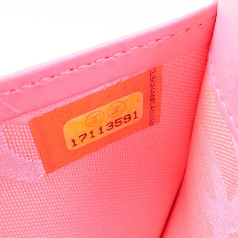 CHANEL 牛皮皮革Cambon Wallet長錢包-13