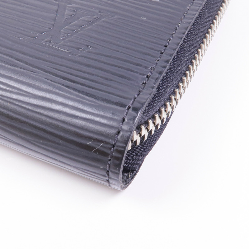 LOUIS VUITTON Epi Long Wallet銀扣長錢包-4